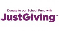 JustGiving logo and link Image of JustGiving logo